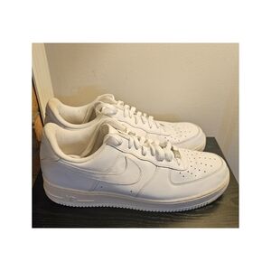 Nike White Air Force Ones '07 Sneakers Size 13